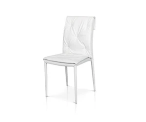 Silla de Ecopiel Cuarto Sala Estar Oficina Cocina Diseño Moderno Cubierto 4 - Imagen 1 de 6