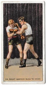 Carreras - 'The Science of Boxing Series (Black Cat)' (1914) - Right Hammer B... - Picture 1 of 2