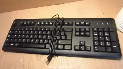 HP KU-1156 QWERTY  Desktop USB Wired Computer Keyboard Tastatur Toetsenbord - Bild 1 von 2