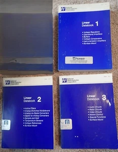 National Semiconductor, Linear Databook 1, 2 & 3 - 1988, set of 3 - Picture 1 of 13