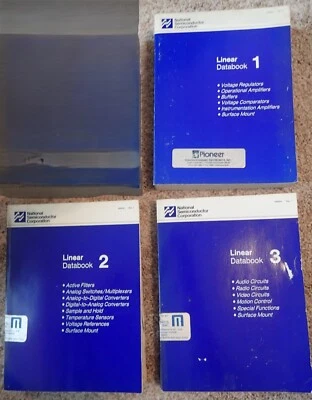 National Semiconductor, Linear Databook 1, 2 & 3 - 1988, set of 3 - Image 1 of 4