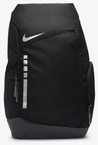 Nike Hoops Elite 32L Backpack School/Basketball/Gym Black-Silver Swoosh FREESHIP - Picture 1 of 9