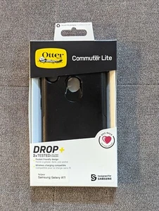 NUOVO Otter Box Commuter Lite protezione compatta per Samsung Galaxy A11 nero - Foto 1 di 2