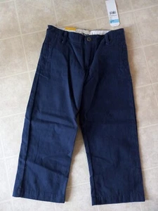 NEW Osh Kosh Boy's Navy Blue Dress Pants Husky Size 5 - Picture 1 of 3