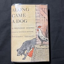 Early Maurice Sendak Autograph Signed 1958 Along Came a Dog Meindert Dejong