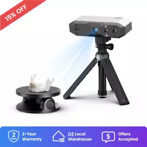 Scanner 3D avancé Revopoint MINI 2 pour impression dentaire 0,02 mm 16 ips numérisation portable - Photo 1/12
