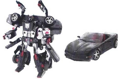 BT-11 Ravijji feat Chevrolet Corvette Figure Transformers Binaltech Bandai - Image 1 of 1