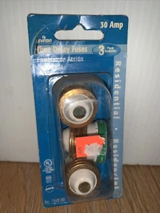 Pack de 3 fusibles Leviton 30 Amp - Imagen 1 de 3