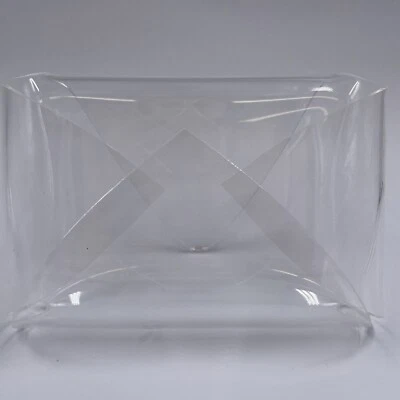 Vintage Two's Company Inc Acrylic Desktop Letter Holder MCM 7 3/4 x 4 x 4 3/4 in - Image 1 of 4