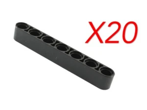 20x NEW LEGO Technic - Beams - 7L Liftarms - Black  - (32524, EV3) - Picture 1 of 1