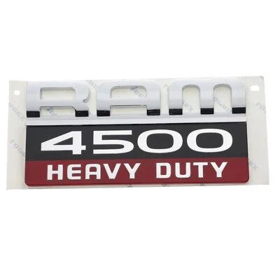 08-12 DODGE RAM 4500 PLACA EMBLEMA DE ALTA RESISTENCIA PLACA DE IDENTIFICACIÓN FABRICANTE DE EQUIPOS ORIGINALES NUEVO MOPAR 55277315AC Foto 1 de 3