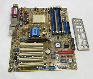 Asus A8V REV. Scheda madre/scheda di sistema 1.02 AMD Socket 939 con piastra posteriore - Foto 1 di 4