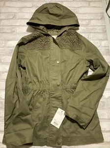 girls jackets, olive green, size 10/ 12, crocheted lace, new with tags 0005 - Picture 1 of 24