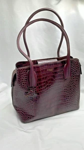 Radley Shoulder/Handbag Brown Crocodile effect - Picture 1 of 12