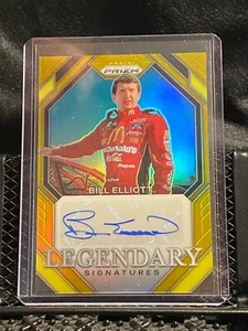 Bill Elliott 2024 Prizm Racing - Legendary Signatures / Auto Gold Prizm #10/10 - Picture 1 of 2