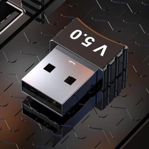 USB Bluetooth-compatible 5.0 Adapter Wireless Audio Dongle Receiver Transmitters - Afbeelding 1 van 7