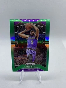 2019-20 Panini Prizm JaVale McGee Green Prizm Refractor LOS ANGELES LAKERS - Bild 1 von 2