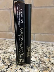 KVD Tattoo Liner Vegan Waterproof Liquid Eyeliner 0.2ml ~Trooper Black - Picture 1 of 12