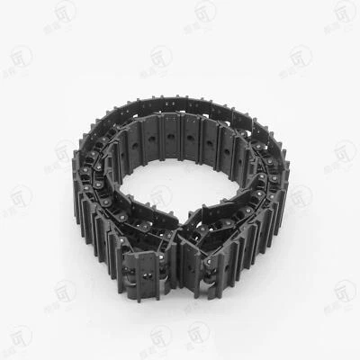 1Pair Metal Tracks for 1/14 LR914 Hydraulic RC Excavator Radio Controlled Digger - Image 1 of 4