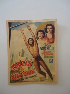 TARZAN'S NEW YORK ADVENTURE/UJ24/ ORIGINAL belgian poster - Picture 1 of 1