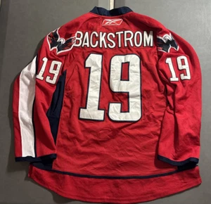 Nicklas Backstrom Washington Capitals NHL Hockey CCM Reebok Jersey Size 50 / XL - Picture 1 of 3