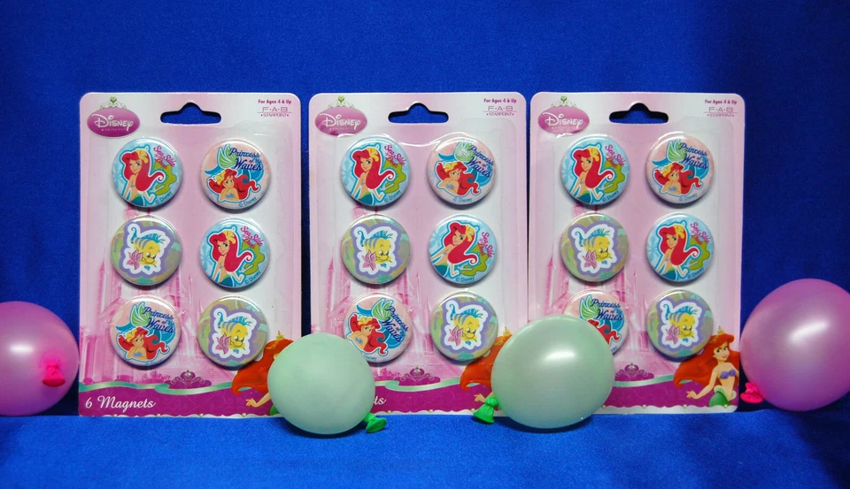 Favores de fiesta de Sirenita Imanes de sirenita 18 unidades favores de fiesta de Ariel  Foto 1 de 2