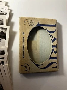 VINTAGE SET OF 20 PHOTOS OF Paris France - Picture 1 of 7