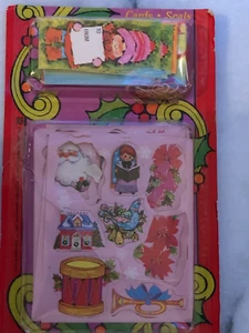 Vintage Christmas Gift Package Tag Sticker Pack Retro 70's Designs FUN! - Picture 1 of 1