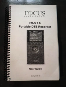 Focus Enhancements FS-5 Portable DTE Recorder manual - Picture 1 of 1