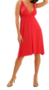 ELAN DRESS UNIQUE STYLE TWISTED STRAPS STYLE A-LINE SEXY MAXI Msrp $79.99 - Picture 1 of 7