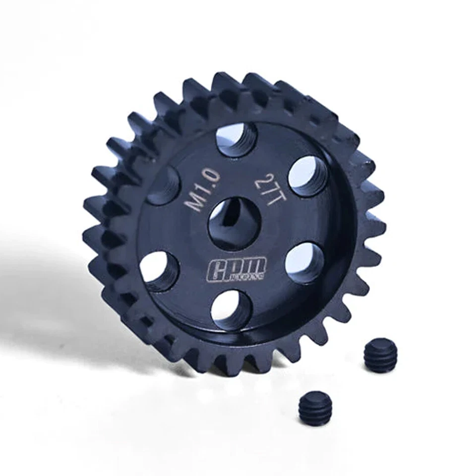NUEVO GPM Racing RC Coche Actualización Piezas 40Cr Acero Motor Gear 27T Foto 1 de 1