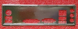 OEM I/O Shield For Biostar H61MH & TH55B HD & TH61U3+ Motherboard Backplate IO - Bild 1 von 1