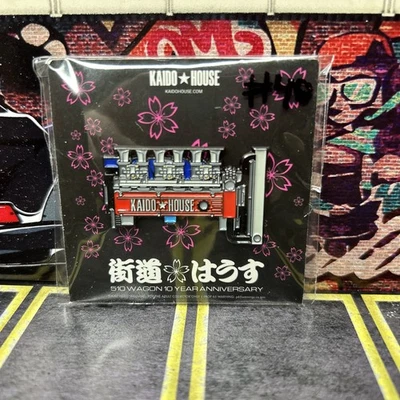 Kaido House 10 Year Anniversary JDM Engine Pin 510 Wagon 48 of 150 Limited - Image 1 of 2