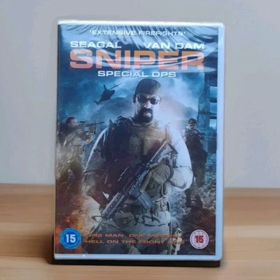 Sniper - Special Ops DVD - Steven Seagal, Rob Van Dam 2016 Action War Film - New - Image 1 of 4