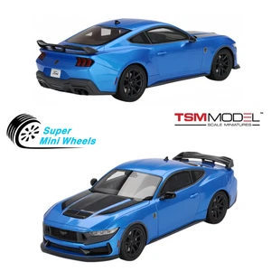 TSM-Model 1:43 Ford Mustang Dark Horse 2024 Grabber Blue TSM430836 - Picture 1 of 6