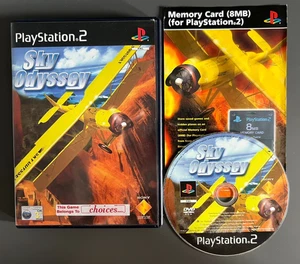 Sky Odyssey - Sony PS2 Playstation 2 Game PAL Black Label - Picture 1 of 3