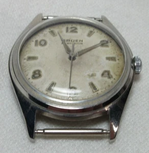 VINTAGE GRUEN PRECISION MENS WRIST WATCH 452SS WATCHMAKER  #26 - Picture 1 of 10