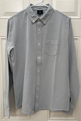 NWOT AG Green Label Classic Men's M Gray Button Down Shirt Long Sleeves - Image 1 of 4