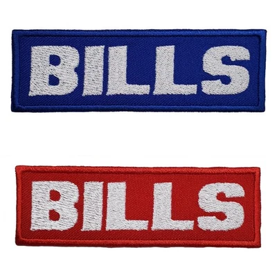 CISCOKID PATCHES Bills Sugar Football Embroidered Iron On Patch