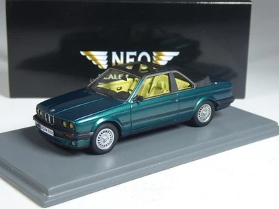 (KI-10-40) Neo Scale Models 43291 BMW 3er (E30) Baur Cabriolet in 1:43 in OVP - Bild 1 von 2