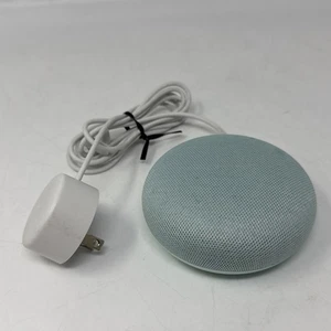 Google Home Mini Google Assistant Bluetooth Wifi Smart Speaker H0A Mint Green - Picture 1 of 6