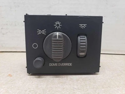 00 01 02 GMC YUKON XL 1500 Dash Headlight Switch W/Dome Override Switch 15755595 - Image 1 of 4