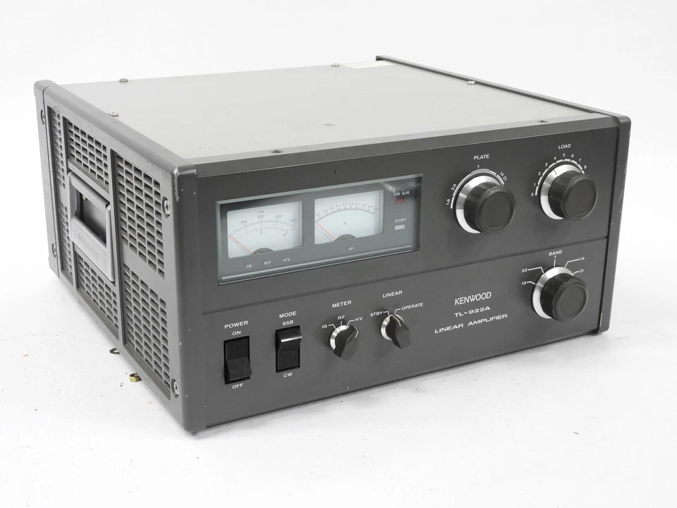Kenwood TL-922A Vintage Ham Radio 3-500Z Tube Amplifier (great parts unit) - Image 1 of 4