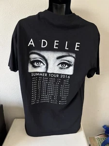 Org. Adele 2016 Summer California Arizona Michigan SOLD OUT Tour Adult T-shirt L - Picture 1 of 6