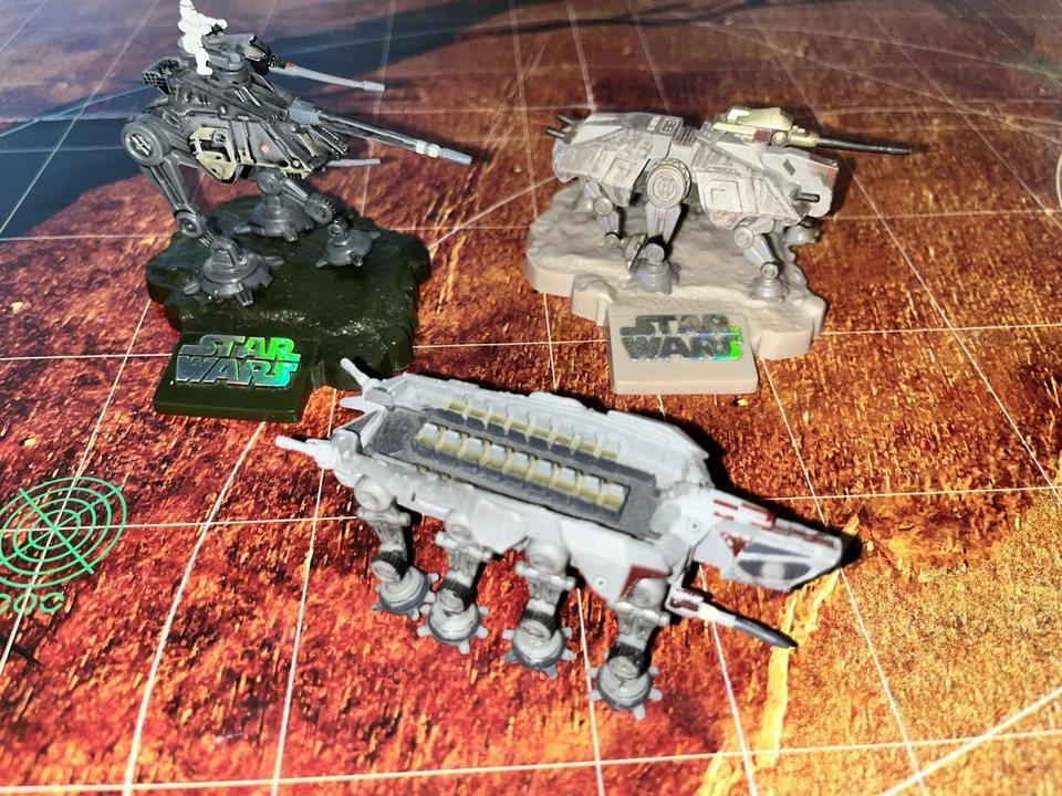 Star Wars Titanium Series Lote X3 Republic Walker AT-AP AT-OT AT-TE Clone Brigade Foto 1 de 1