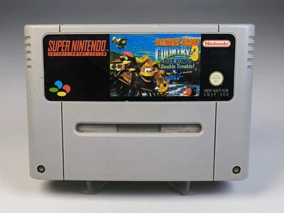 ⭐Donkey Kong Country 3 (SNES) – Super Zustand & Voll funktionsfähig!⭐ - Bild 1 von 2
