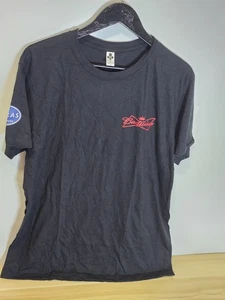 T-shirt unisex vintage anni 90 Club Budweiser grafica pub birra taglia M-L 22" pit  - Foto 1 di 8