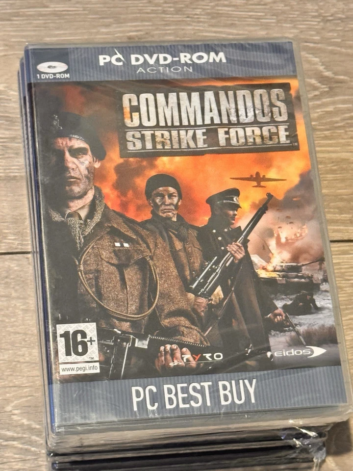 COMMANDOS STRIKE FORCE (PC) (2006)  Brand New Sealed - Image 1 of 1