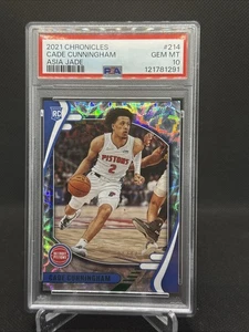 2021 Chronicles Absolute Cade Cunningham Asia Jade PSA 10 1/44 RC Pistons🔥 - Picture 1 of 3