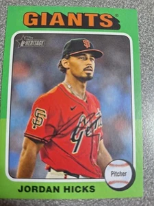 2024 Topps Heritage High Number - Jordan Hicks #525 P275 - Picture 1 of 2